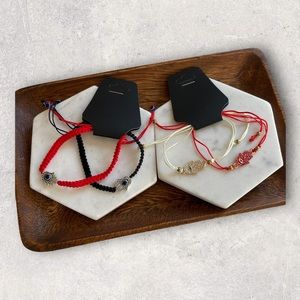 BUNDLE💖 Evil Eye Hamsa Kabbalah Protection Bracelets